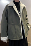 冬羊羔毛棉服宽松夹克男士潮棉衣NF313P128，男装夹克，电商A070