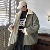 冬羊羔毛棉服宽松夹克男士潮棉衣NF313P128，男装夹克，电商A070