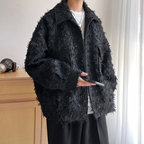 小香风新痞帅立体感高街宽松外套个性男女溜须夹克JK132P108，男装夹克，电商A070