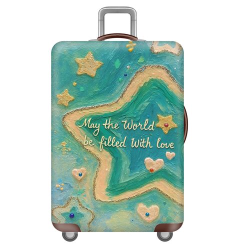 KTG35星星弹力箱套拉杆箱旅行旅游登机行李皮箱保护罩防尘袋耐磨