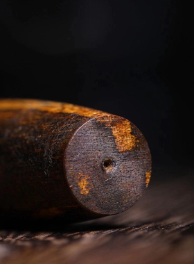 越南沉香天珠吊坠白奇楠把玩件