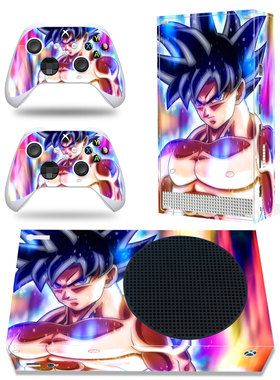 适用Xbox seriesS主机贴纸XSS主机+手柄保护膜龙珠高达动漫多款