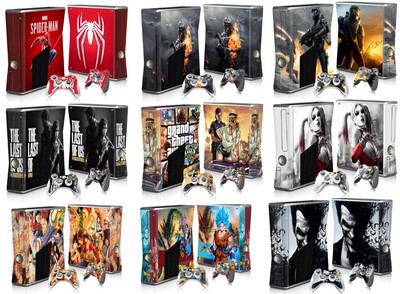 XBOX360slim贴纸360slim