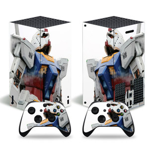 适用Xbox x主机贴纸XSX主机 手柄贴膜高达科比多款 可定制 series