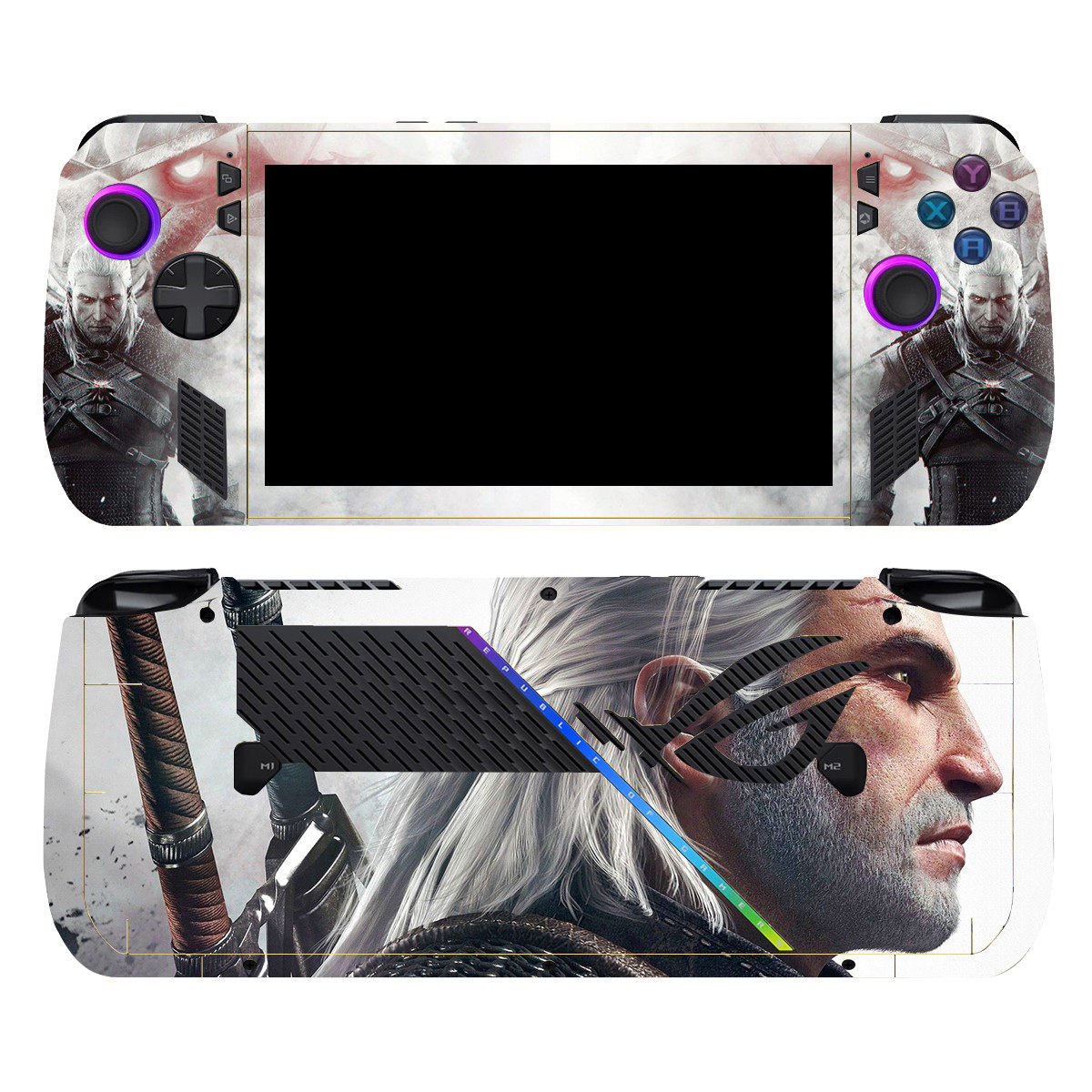 适用于ROG掌机X机身保护膜ROG ally X外壳贴纸毒液蜘蛛侠游戏款