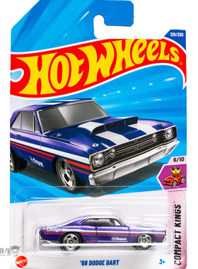 2025G-129号 '68  道奇DART紫色 风火轮火辣小跑车hotwheels
