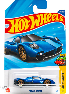 2025M-225号 PAGANI UTOPIA 帕加尼 蓝色 风火轮小跑车hotwheels