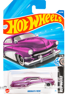 2025B-46号 HIROHATA MERC 紫色 风火轮火辣小跑车hotwheels