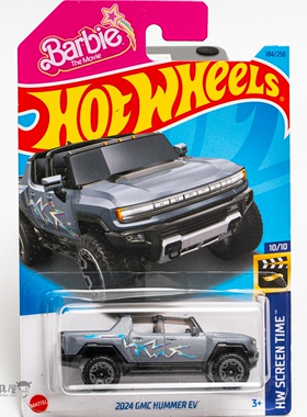 2023M-184号2024 GMC HUMMER EV悍马芭比电影灰色风火轮hotwheels