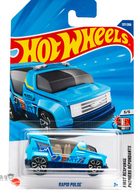 2025M-137号 RAPID PULSE 蓝色 风火轮火辣小跑车hotwheels