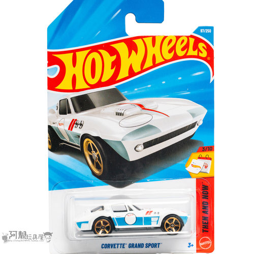 2026C-97号 CORVETTE GRAND SPORT 克尔维特 白色风火轮hotwheels