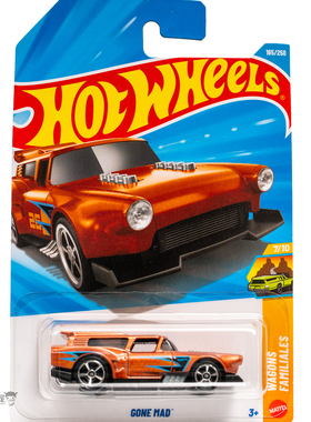 2026H-165号 GONE MAD 橙色 风火轮火辣小跑车hotwheels