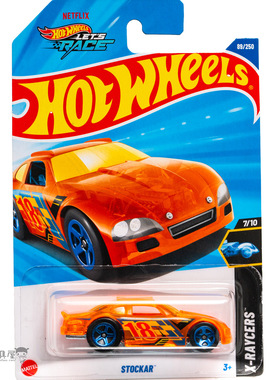 2025D-89号 STOCKAR 橙色 风火轮火辣小跑车hotwheels