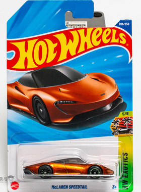 超宝209号 MCLAREN SPEEDTAIL 迈凯伦 橙金色 风火轮hotwheels
