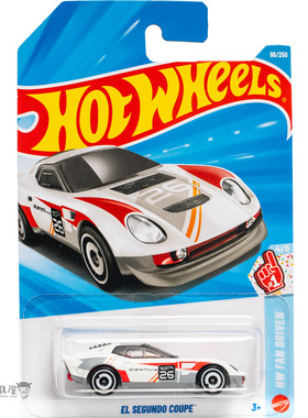 2026D-96号 EL SEGUNDO COUPE 白色 风火轮火辣小跑车hotwheels