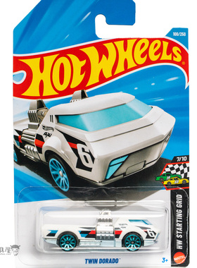 2026D-100号 TWIN DORADO 白色 风火轮火辣小跑车hotwheels