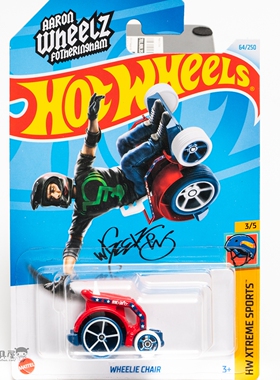 2024C-64号 WHEELIE CHAIR 红色 风火轮火辣小跑车hotwheels
