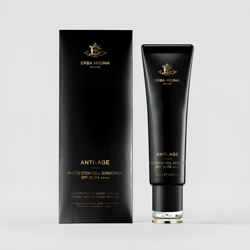 意大利EM ERBA MIGINA防晒乳月光宝盒黑白钻珠精华蓝宝瓶唇部精华