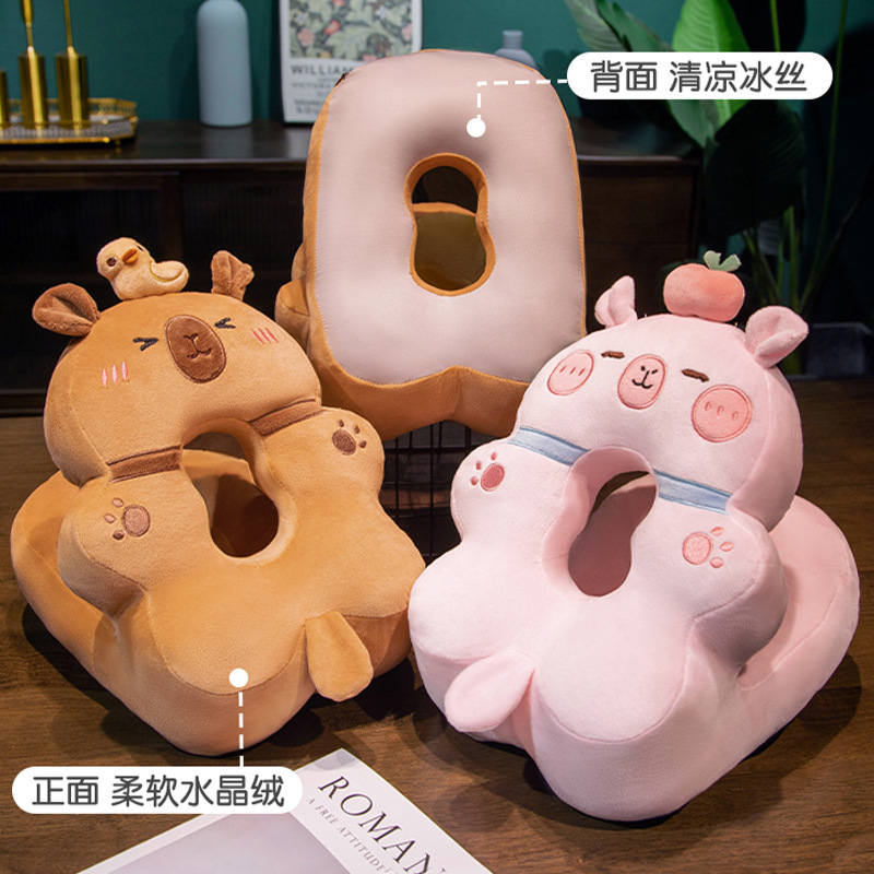 小学生在校午睡神器一年级初中生趴趴枕教室趴睡枕小枕头便携式