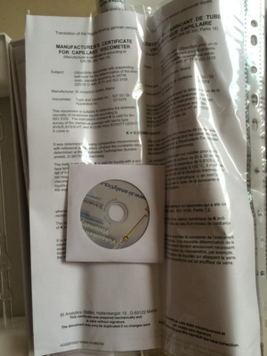 SiAnalytics乌氏粘度计50243