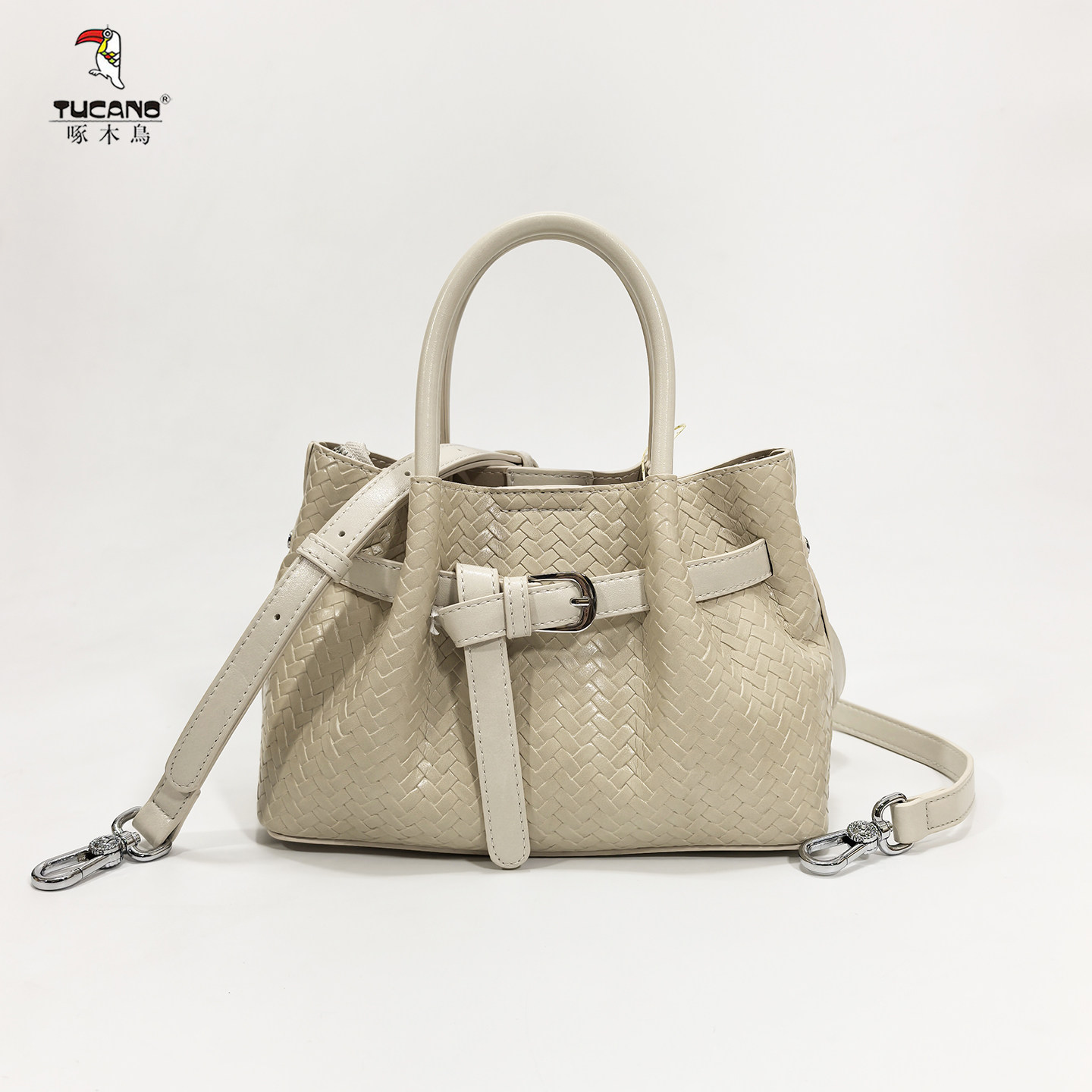 啄木鸟女包2026新款菜篮子包包编织轻奢小众时尚百搭单肩斜挎包潮,箱包皮具/热销女包/男包,通用款女包,淘宝优惠券,粉丝福利购,淘宝优惠卷