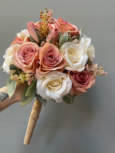 假花绢花花束手捧花