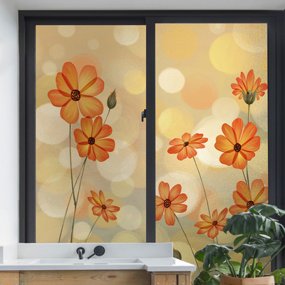 唐英玻璃贴纸防走光透光不透明