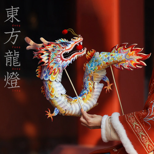 龙灯新年舞龙新款花灯diy灯笼