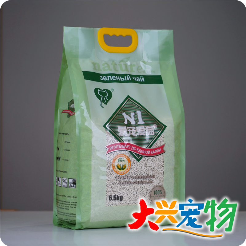 澳大利亚 N1爱宠爱猫玉米原味/甄选红茶●豆腐猫砂小颗粒 17.5L-封面