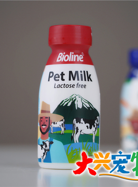 中国 Bioline斑斓 0乳糖牛奶●补钙补水 营养辅助用猫零食 220ml