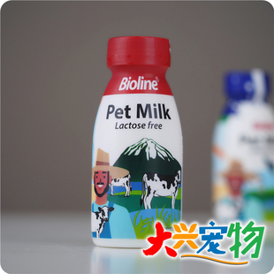 中国 Bioline斑斓 0乳糖牛奶●补钙补水 营养辅助用猫零食 220ml