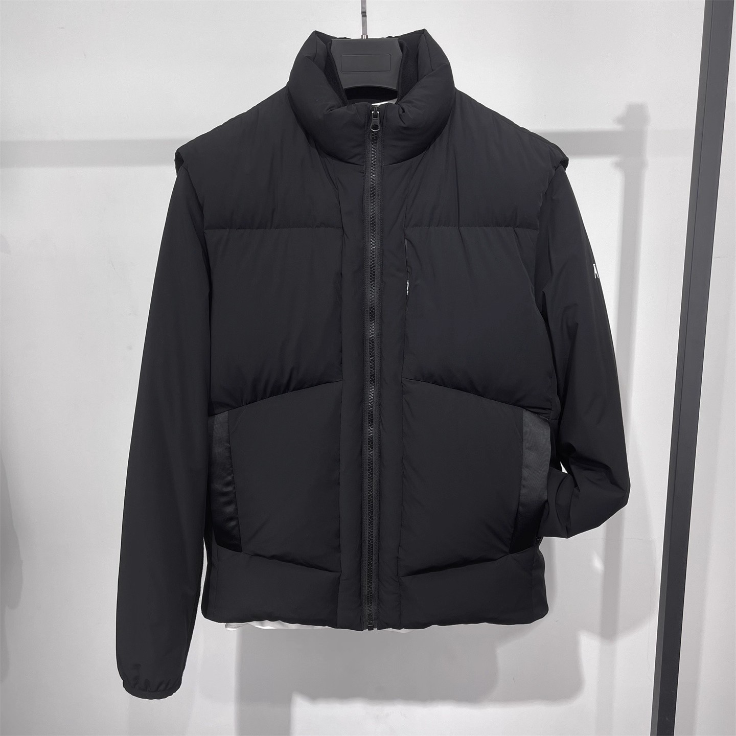 鸟款高端系列男士三合一保暖外套立领羽绒马甲两件套冬季运动服