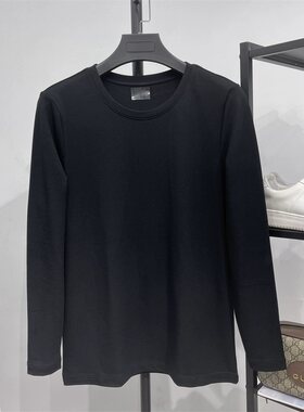 男装高端保暖圆领纯色长袖内衣套装加厚薄绒高弹力发热秋衣秋裤