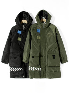 马克系列正品清仓专柜 价1499冬装潮流百搭中长款羽绒服男L8410