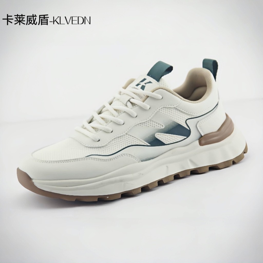 卡莱威盾百搭鞋潮流ins超火厚底时尚网面透气运动休闲鞋男9237011