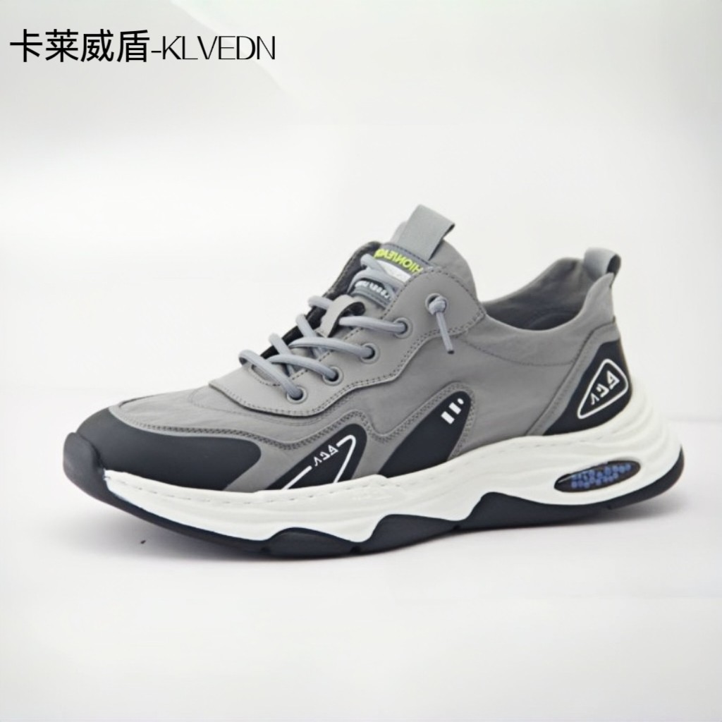 klvedn/卡莱威盾夏季男士休闲鞋冰丝布厚底透气圆头运动鞋231759