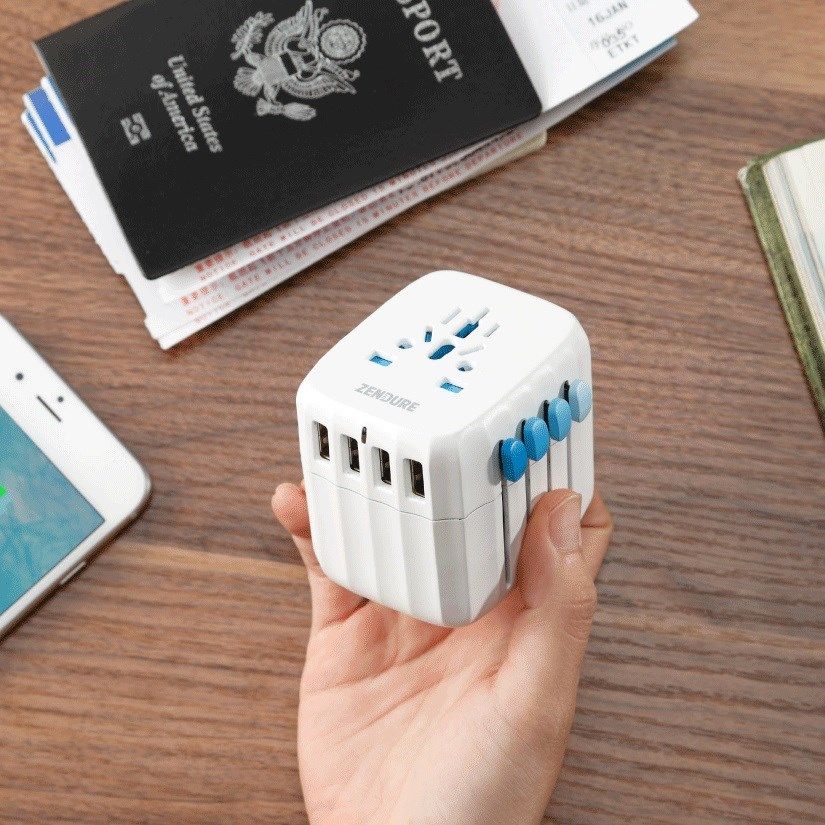 Passport 蘋果華爲手機旅行萬能充電器轉換頭全球通用多口USB插座在類目 電子/電工, 接線板/插頭, 轉換插頭中 - 來自Buy2taobao.com提供專業的淘寶代購服務