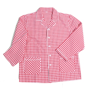 纯棉睡衣上衣单件女士长袖四季款全棉老粗布家居服宽松韩版不起球