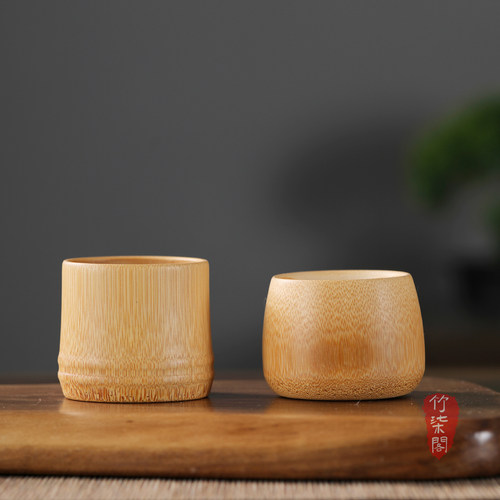 手工竹筒杯小茶杯竹制喝水