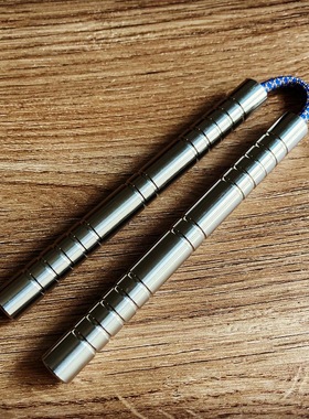 迷你双截棍可换绳转棍mininunchaku放松减压灵活手指掌上技巧edc