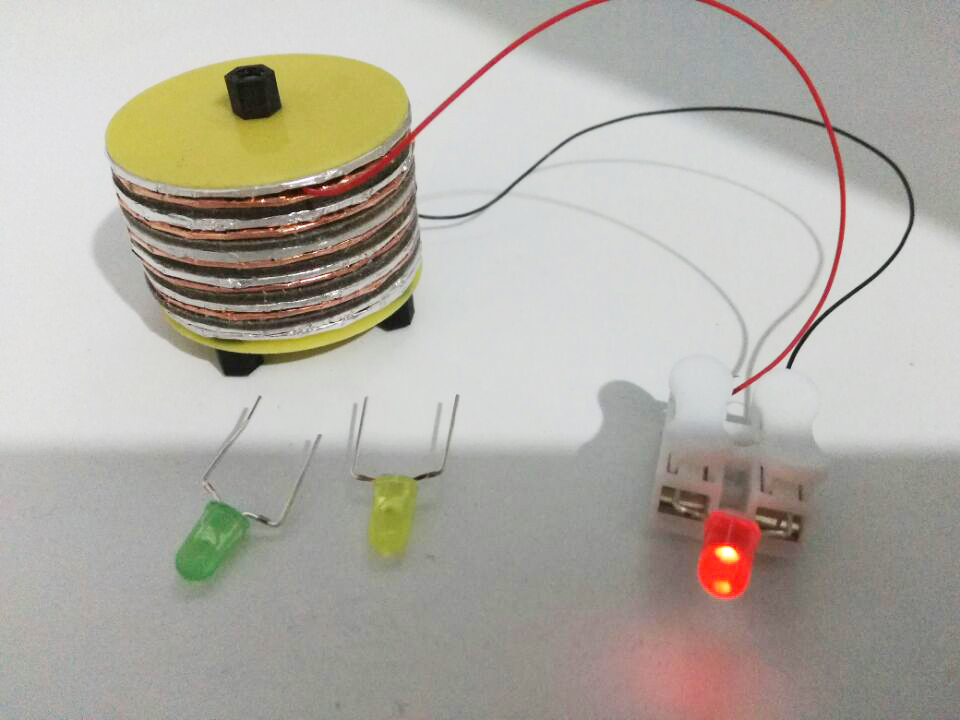 盐水化学原电池实验温差益智