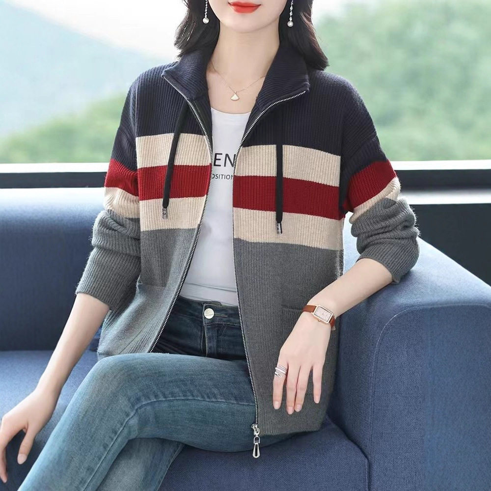 唯品会特卖断码小个子针织开衫毛衣清仓特价处理女装品牌正品外套