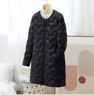 唯品会特卖断码清仓特价处理轻薄白鸭绒羽绒服女装品牌正品春秋冬