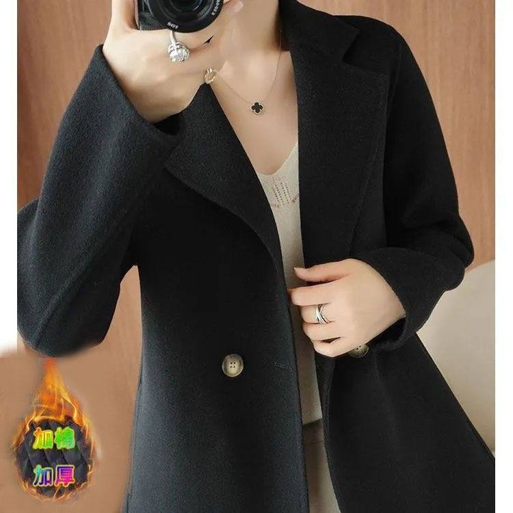 潮唯品会特卖断码加棉加厚毛呢外套大衣清仓特价处理女装品牌正品