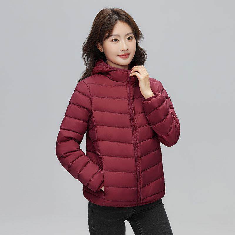 唯品会特卖断码清仓特价处理轻薄白鸭绒羽绒服女装品牌正品春秋冬