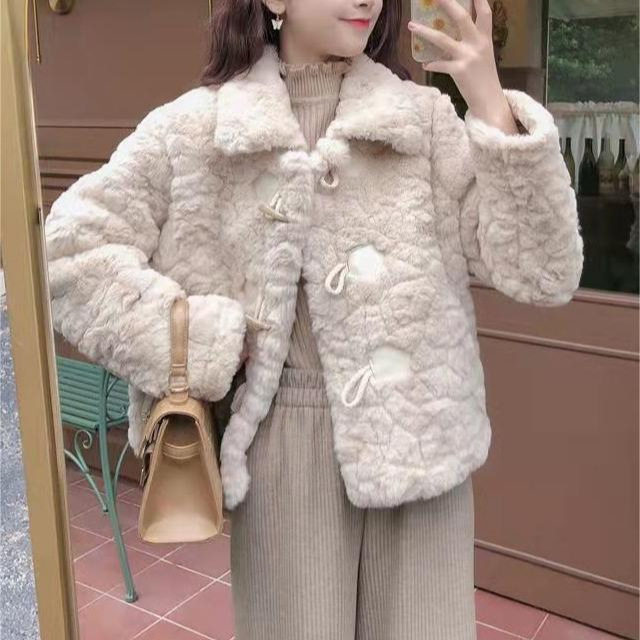 唯品会特卖断码小个子洋气毛呢外套大衣清仓特价处理女装品牌正品