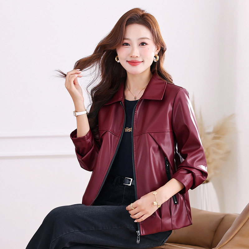 潮唯品会特卖清仓处理断码女装皮衣风衣卫衣品牌品牌春秋新款外套