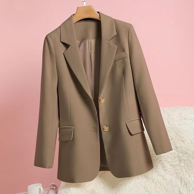 唯品会特卖清仓特价处理断码修身小西装女装品牌正品春秋新款外套