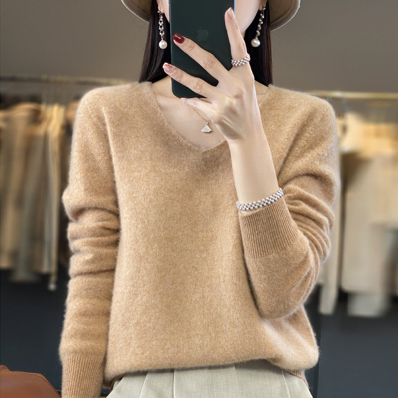 潮唯品会特卖断码羊毛针织衫毛衣打底衫清仓特价处理女装品牌正品