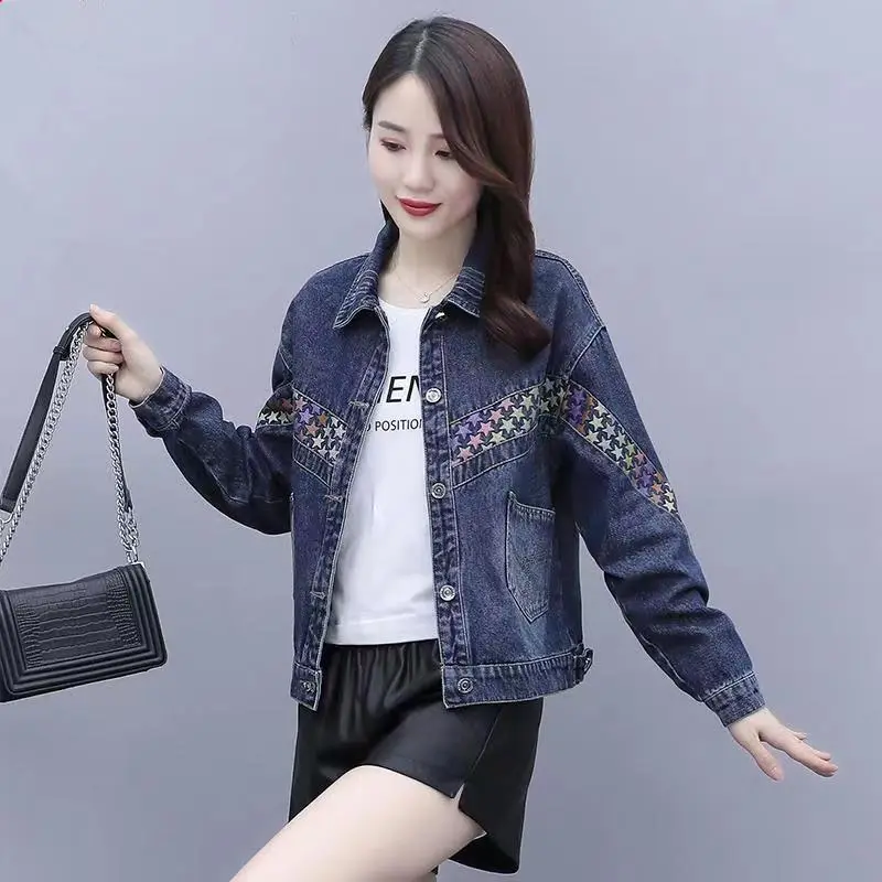 潮唯品会特卖清仓特价处理断码女装牛仔风衣品牌品牌春秋新款外套